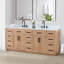 Meuble-lavabo double Gavino 84 avec comptoir-1889166099