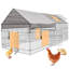 «Glessite Walk In Chicken Run» pour jusqu'à 5 poulets