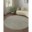 Tapis uni / rayé bleu Durah-1266865771