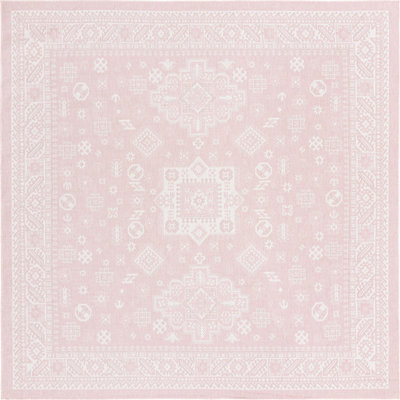 Tapis d'extérieur Chand couleur rose