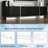 TV Console With Storage Cabinets