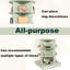Blue 360 Rotating Shoe Cabinet 6 Layers-128664121-128664122