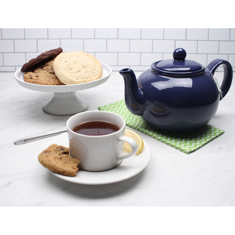 Red Barrel Studio® 48oz. Teapot, Blue