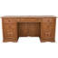Bureau double caisson en bois massif Rafeef-18625327