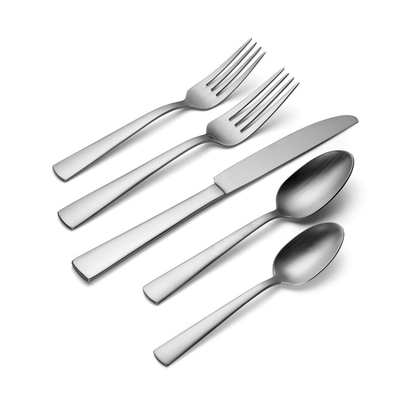 Satin Nocha 20 Piece Everyday Flatware Set
