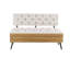 Sibo Linen Upholstered Storage Bench