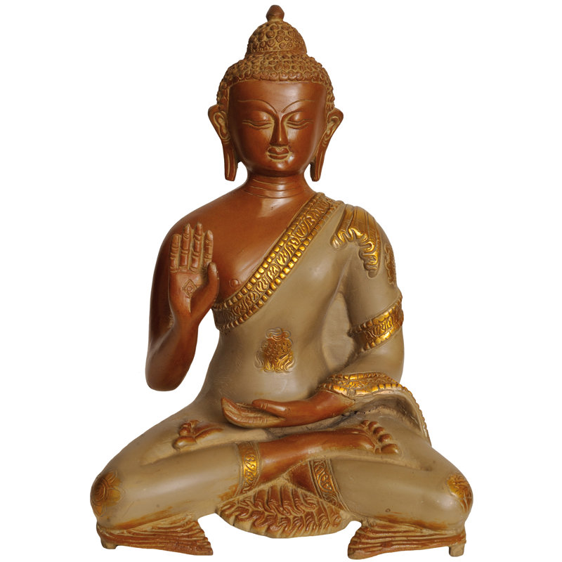Lord Buddha In Abhaya Mudra