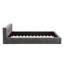 Lit tapissier grand avec chenille Roomfitter, gris-569472762-569472763