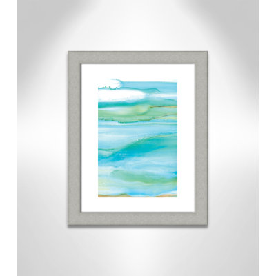 Coastal Abstract I - peinture encadrée
