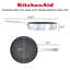 KitchenAid 3-Ply Base Stainless Steel Nonstick Induction Stovetop Round Grill Pan, 10.25 Inch - Brushed Stainless Steel