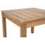 Table d'appoint d'extérieur en acacia Panita