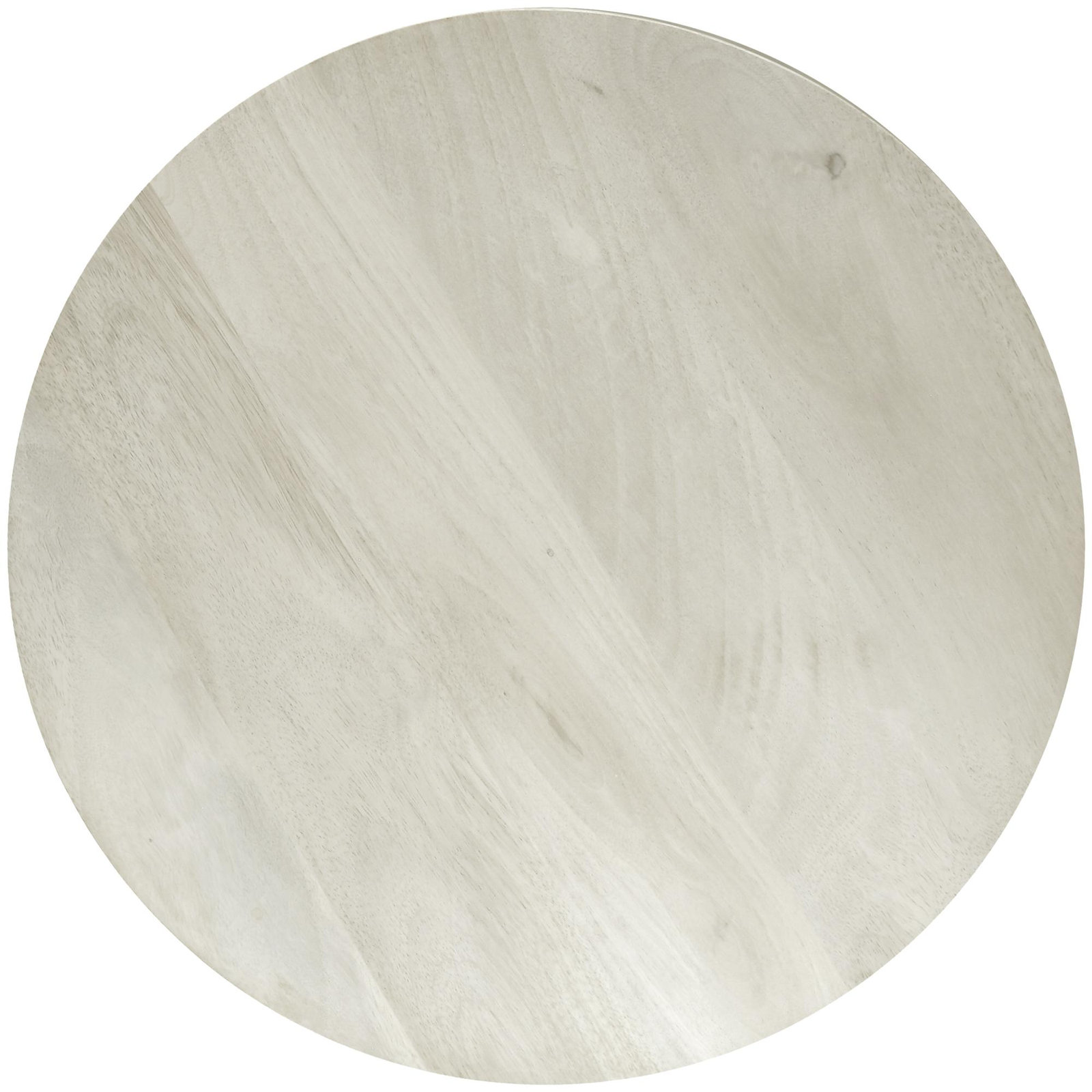 Edianna 18" Mango End Table, White