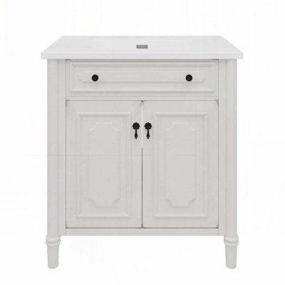 Meuble-lavabo de salle de bain avec lavabo