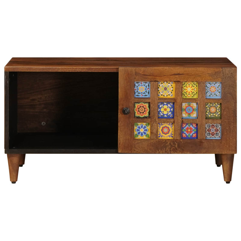 Solid Wood Coffee Table with Storage