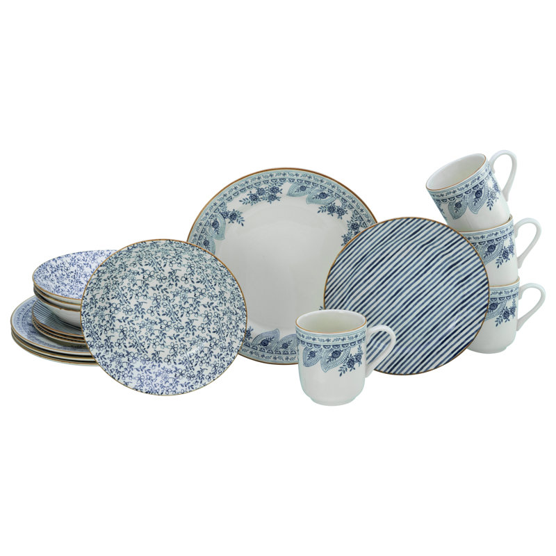 Euböa Piece Dinnerware Set - Service for 4