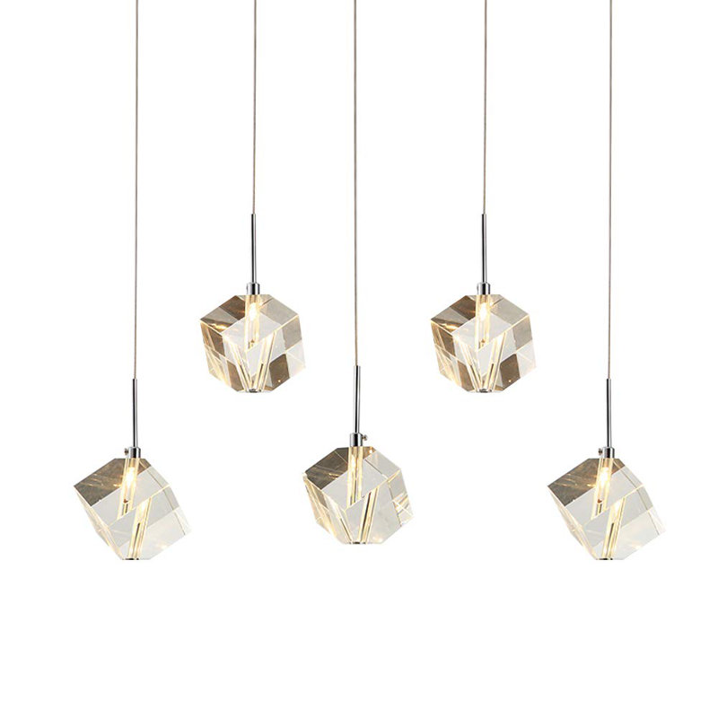 5 - Light LED Cluster Pendant