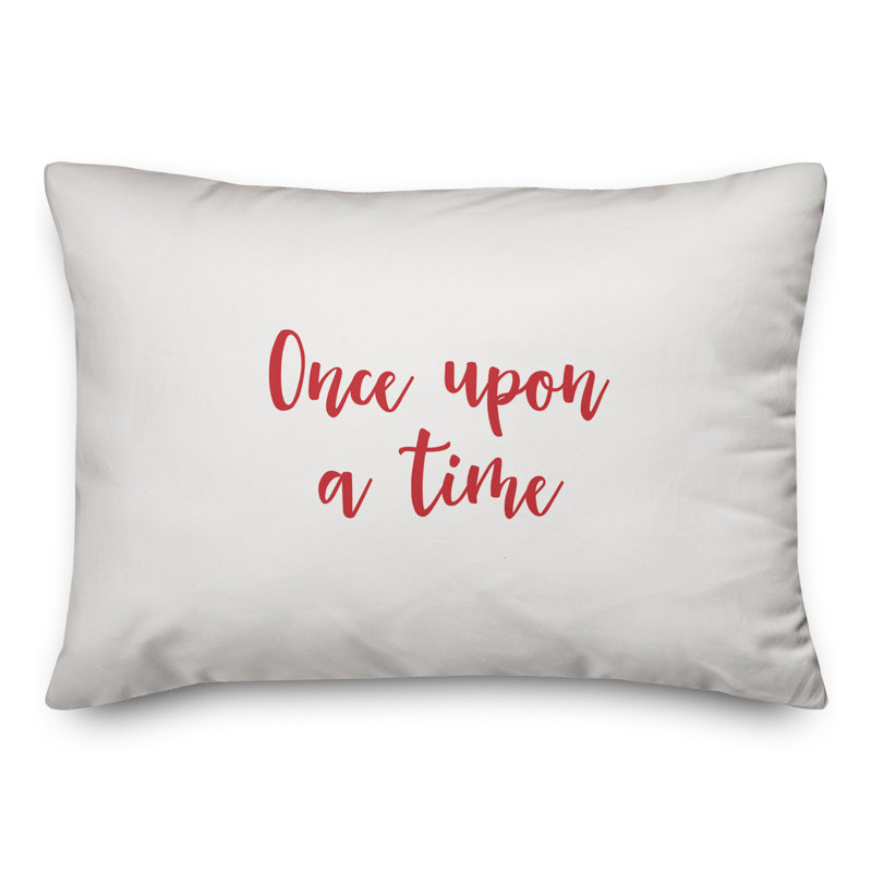 Throw Pillow, Red/White