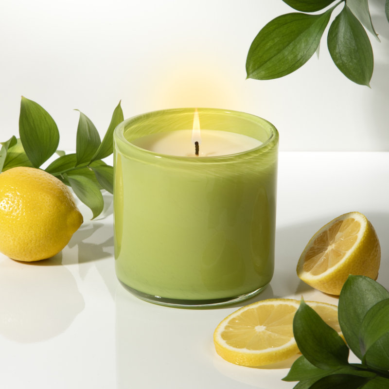 Rosemary Eucalyptus Scented Jar Candle, 3" H x 3" W x 3" D