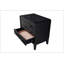 Table de chevet 3 tiroirs avec port USB