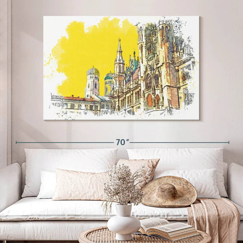 Munich Lilie, 34" H x 51" W