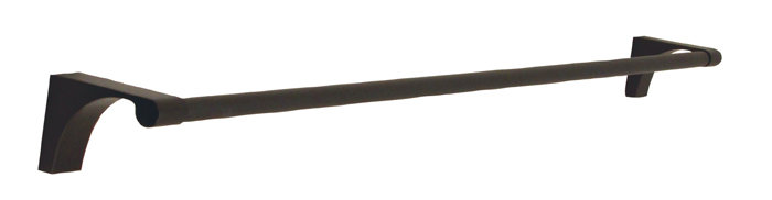 Barre à serviettes murale 31 po Luna, Bronze