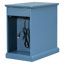 Table d'appoint Classic Vintage Livingroom avec ports USB et un tiroir multifonctionnel avec porte-gobelets-34583399