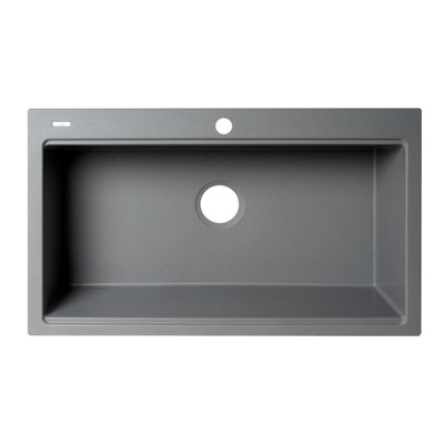 34'' L Single Bowl Granite Kitchen Sink