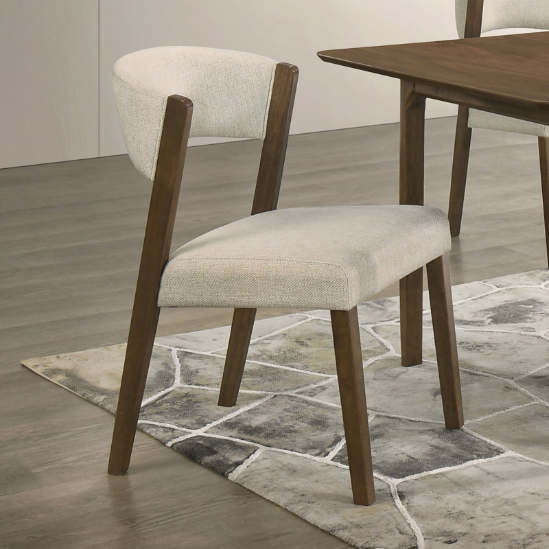 Chaise de salle à manger rembourrée Ingar