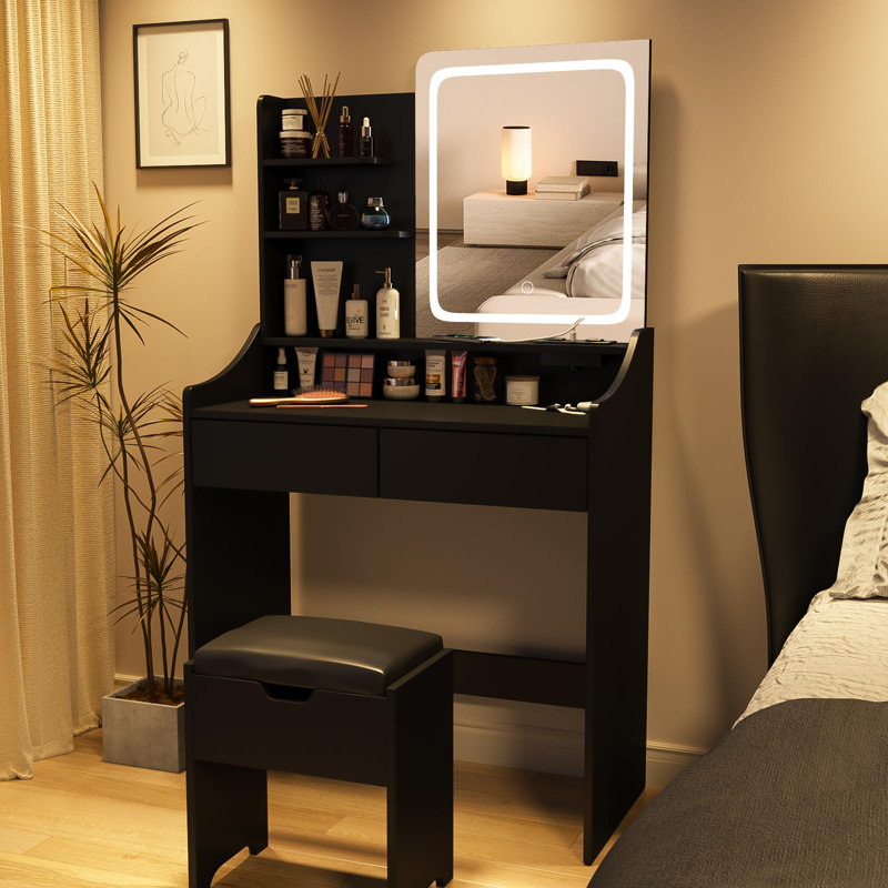 Ekkehart Vanity, Black
