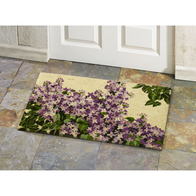 Lilac Outdoor Doormat
