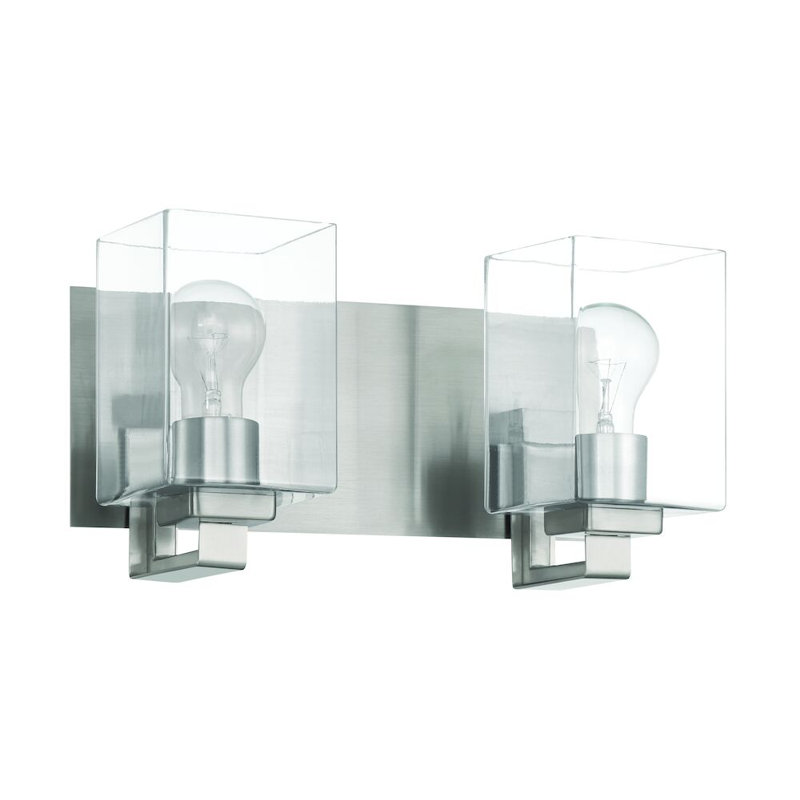 Meuble-lavabo, Nickel brossé