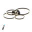 32.7 Inch Modern LED Flush Mount Light For Bedroom Remote Control-353748700
