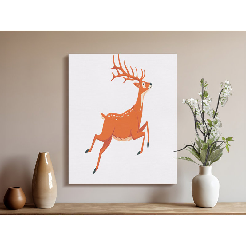 Crimmins 1 Piece Wrapped Canvas Wall Art Set, 24x30