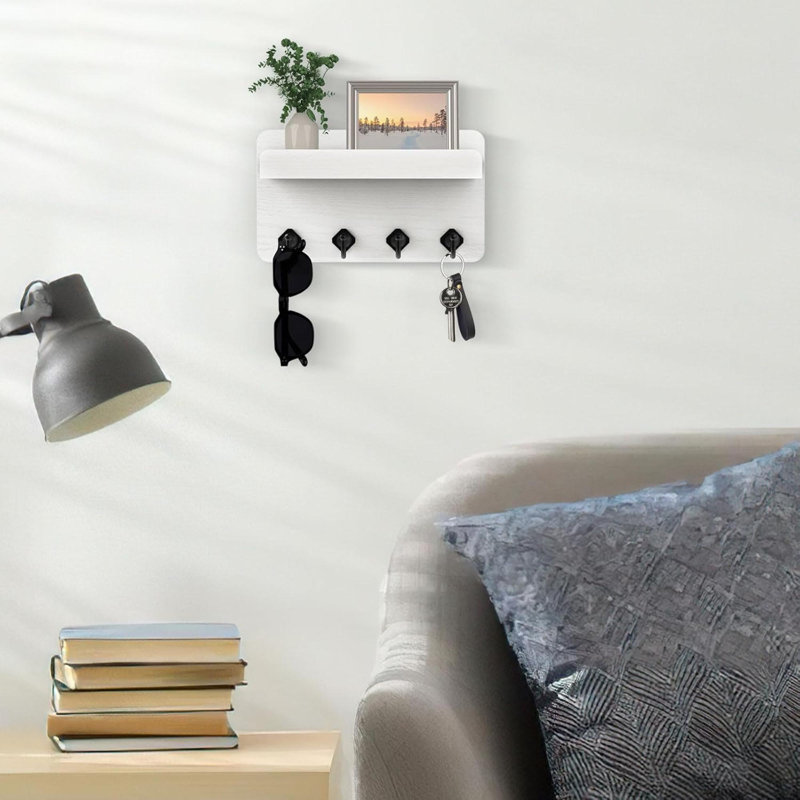 Manufactured Wood Wall Organizer