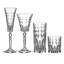 RCR Crystal - Marilyn Glassware - Modern Cut Glass Stemware Goblets