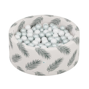 Fosse à balles de 2,7 pi x 2,7 pi avec 200 balles de jeu