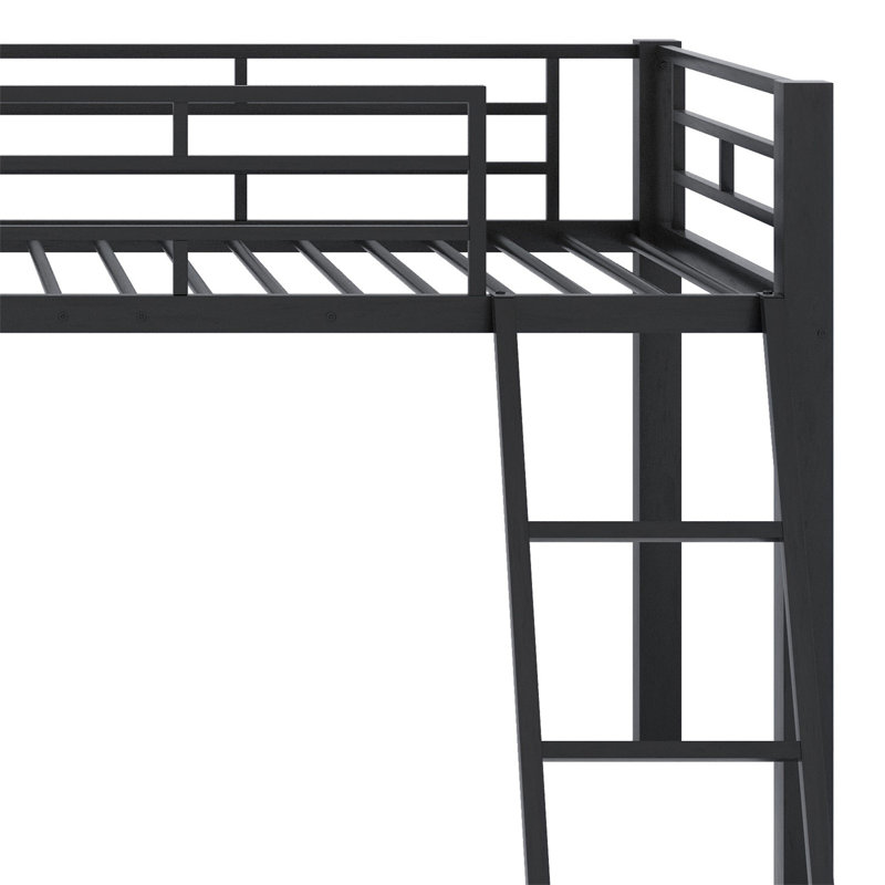 Lit mezzanine avec bureau Gaming, DEL
