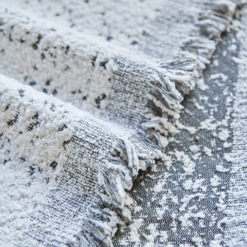 Housse de canapé Housse de canapé en chenille Housse de canapé chic et moelleuse, H 118 po x l 71 po, Gris