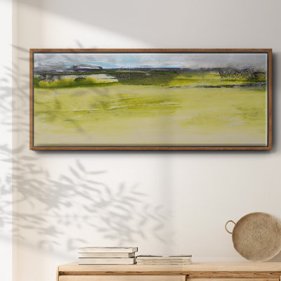 From the Terrace IV- Framed Canvas