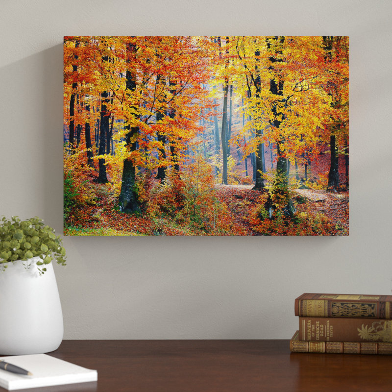 in the Autumn - Wrapped Canvas, 40cm H x 60cm W