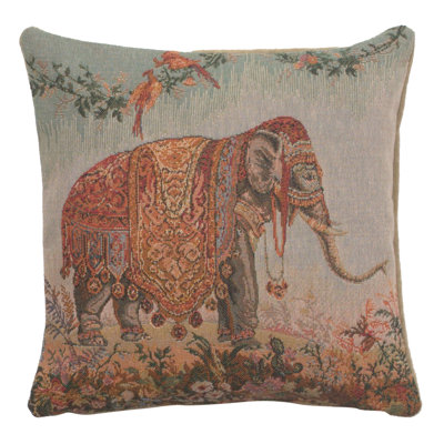 Animal Print Cotton Blend Pillow Cover