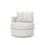 Fauteuil rembourré pivotant Dara Harlow-125810324