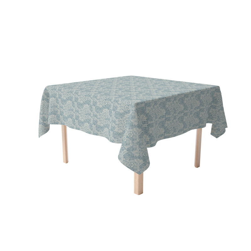Fabric Textile Products, Inc. Square Tablecloth, 100% Cotton, Floral 73