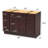 48'' Single Bathroom Vanity Base Only-94327125