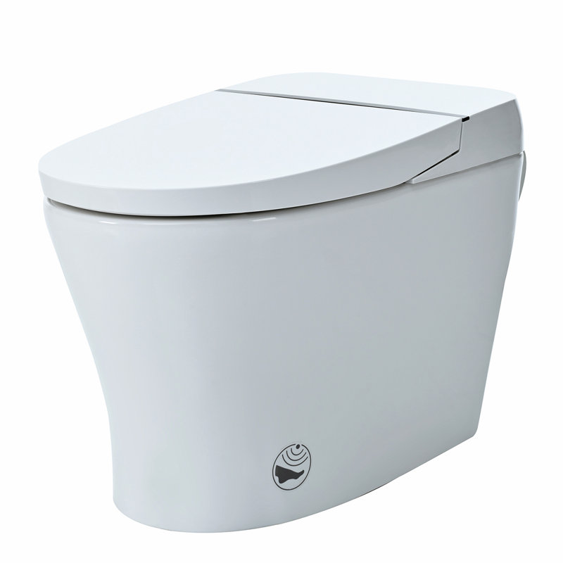 Toilette intelligente 1 / 1,28 GPF avec siège chauffant réglable