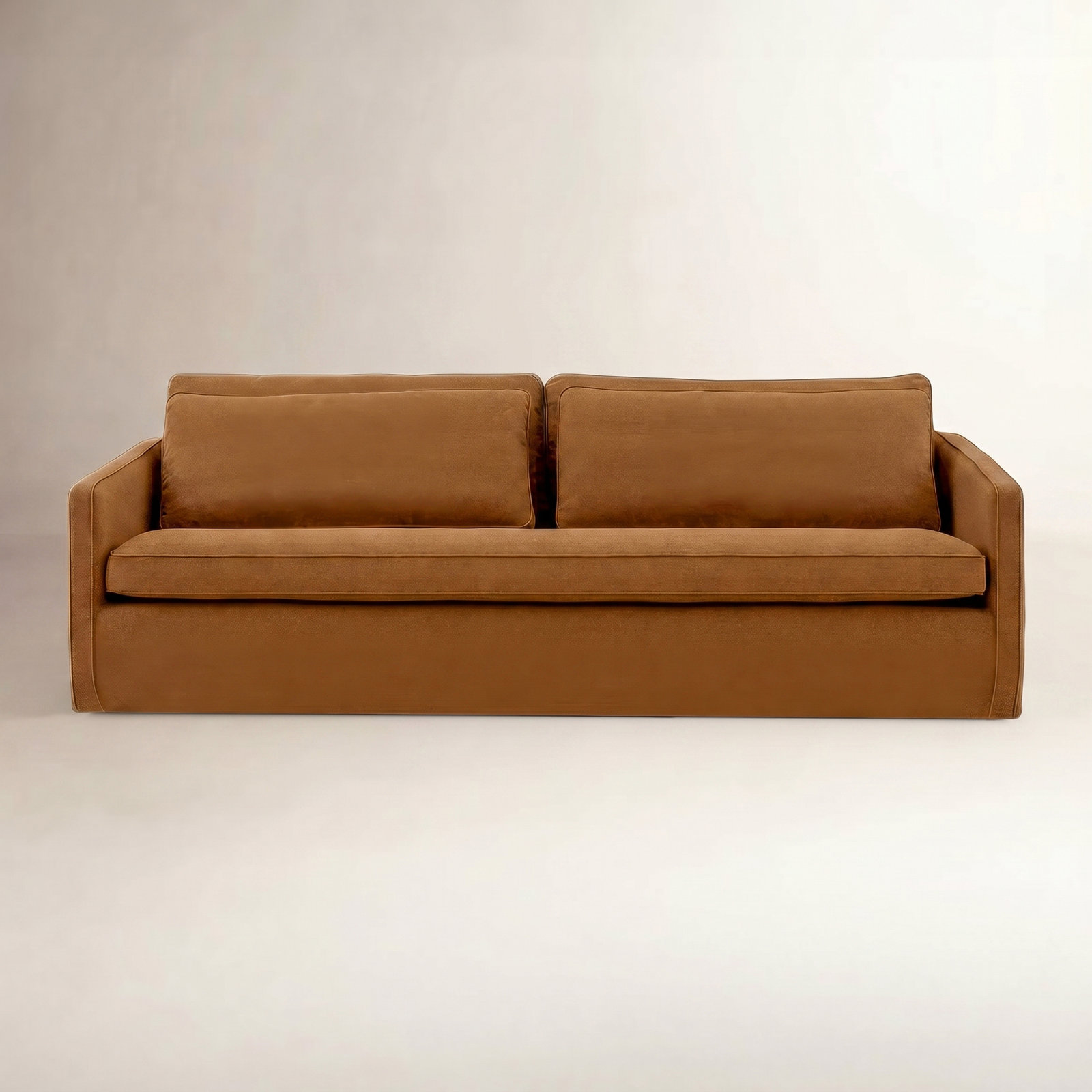 Trenten 91" Sofa, Rust