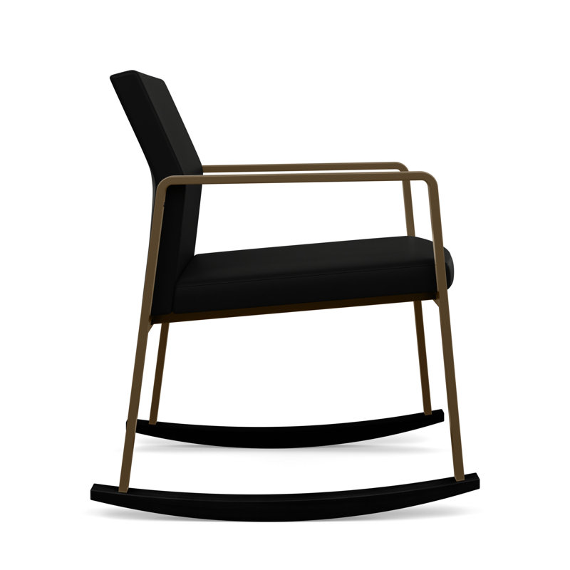 Chaise berçante Gansett, Bronze, Vinyle noir Patriot Plus