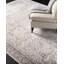 Tapis ivoire en polyester tissé à la machine Ralph Lauren Belvoir-36939846