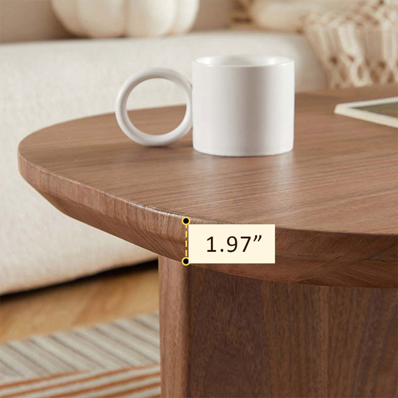 Table basse Modern, H 15,75 po x L 39,37 po x l 19,69 po