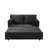 63Inch Variable Sofa Bed With Double Armrest